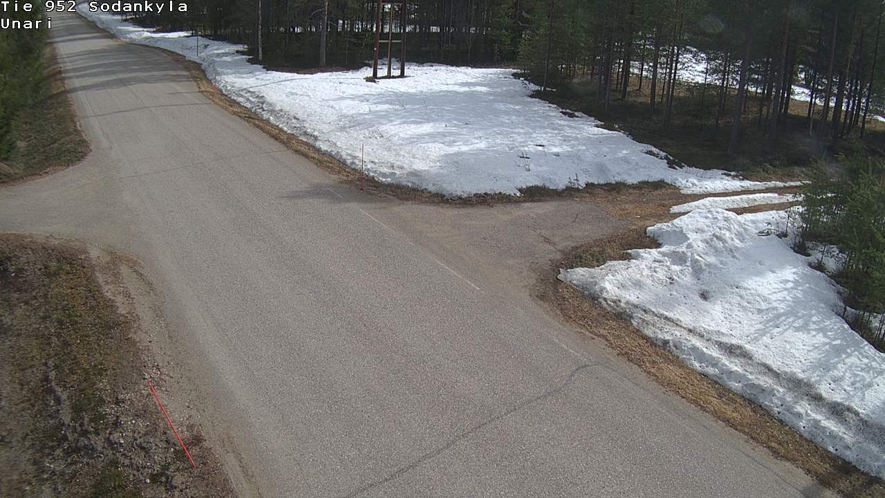 Kelikamerat Kuva Tie 952 SodankyläI Unari, Sodankylä, Lappi