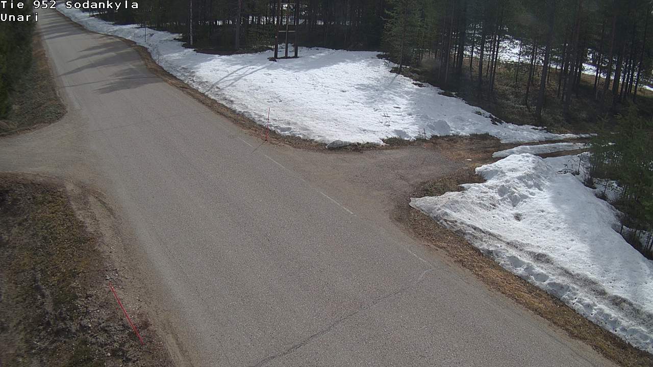 Kelikamerat Kuva Tie 952 SodankyläI Unari, Sodankylä, Lappi