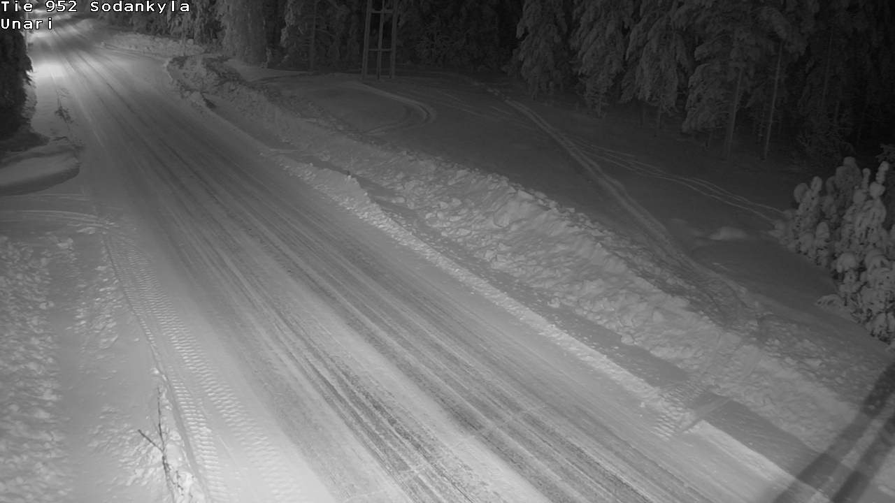 Kelikamerat Kuva Tie 952 SodankyläI Unari, Sodankylä, Lappi