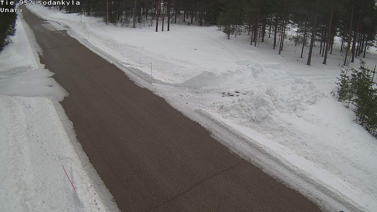 Kelikamerat Kuva Tie 952 SodankyläI Unari, Sodankylä, Lappi