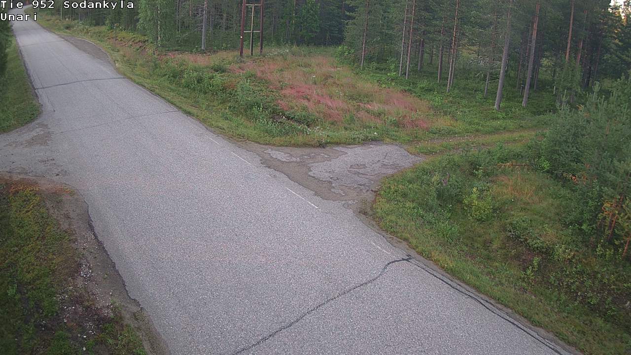 Kelikamerat Kuva Tie 952 SodankyläI Unari, Sodankylä, Lappi