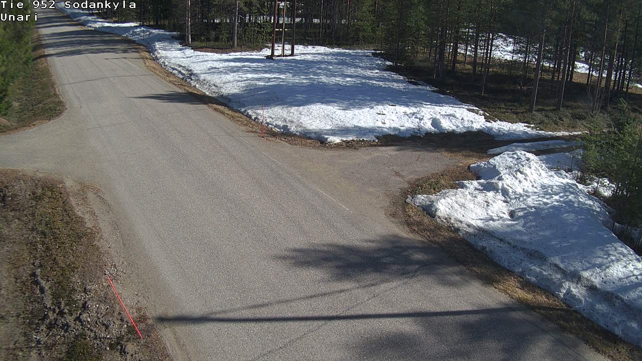 Kelikamerat Kuva Tie 952 SodankyläI Unari, Sodankylä, Lappi