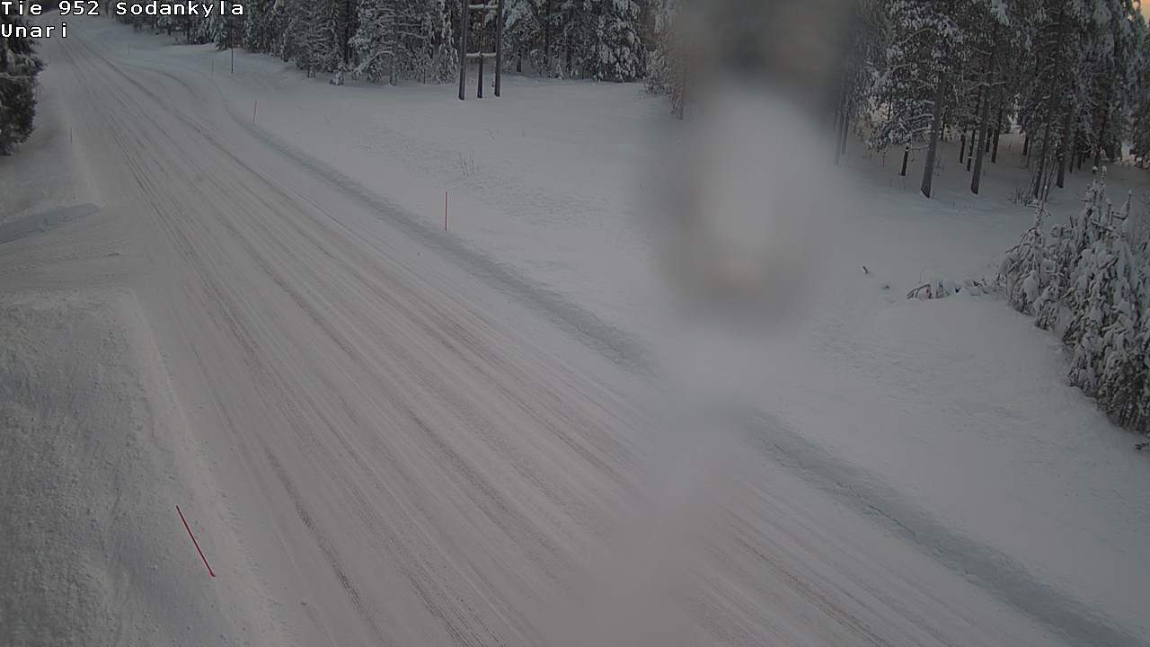 Weather Camera Image Road 952 Sodankylä, Unari, Sodankylä, Lappi