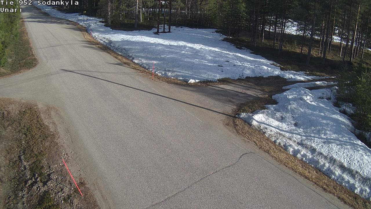 Kelikamerat Kuva Tie 952 SodankyläI Unari, Sodankylä, Lappi