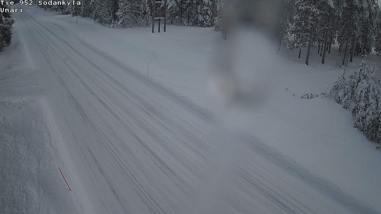 Weather Camera Image Road 952 Sodankylä, Unari, Sodankylä, Lappi