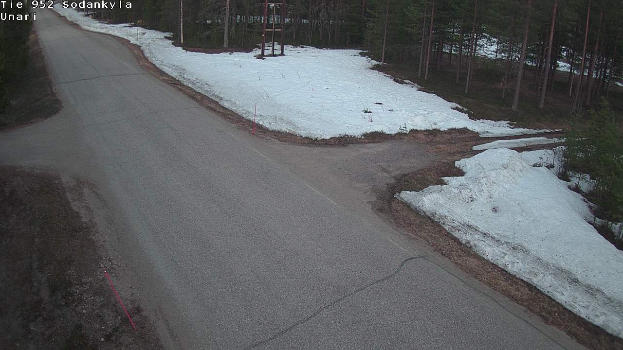 Kelikamerat Kuva Tie 952 SodankyläI Unari, Sodankylä, Lappi