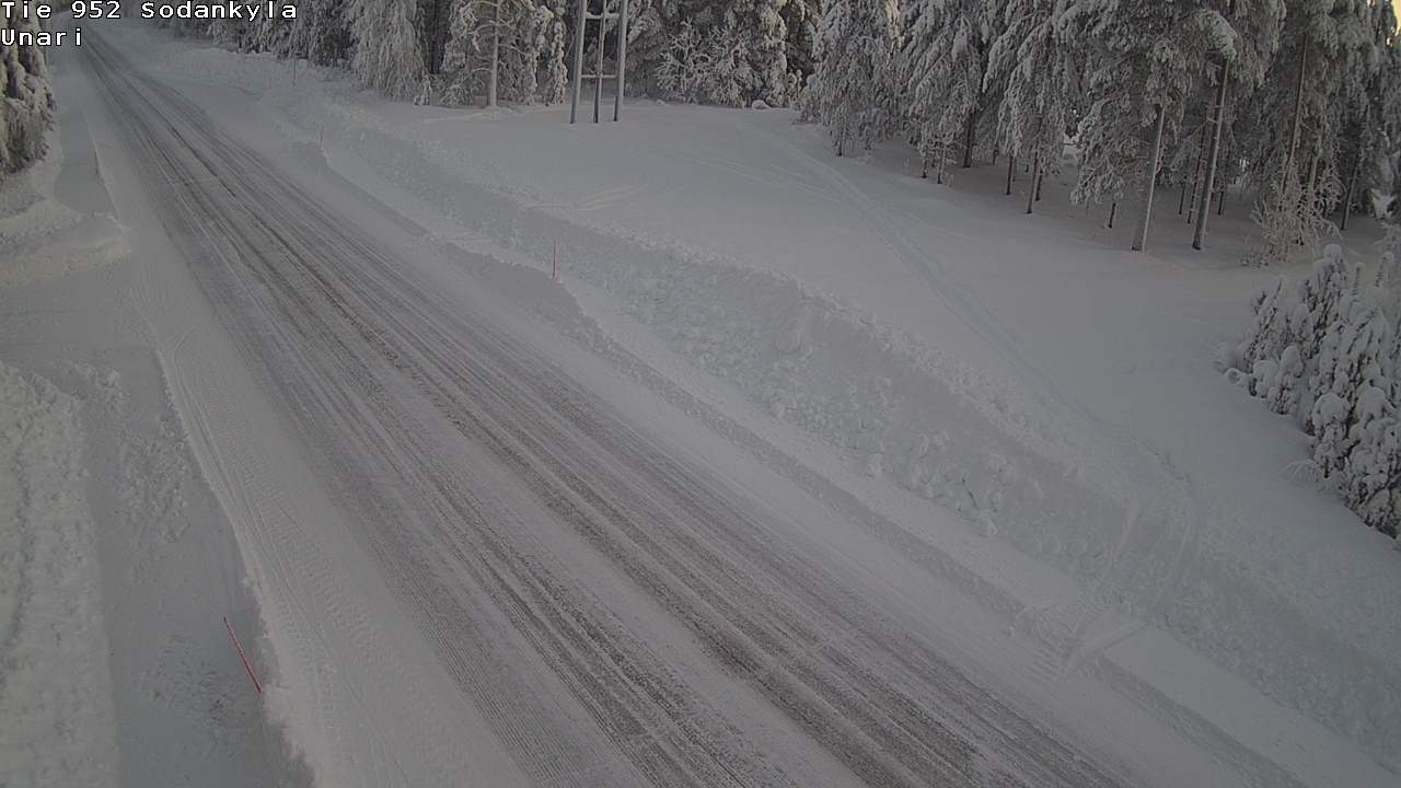 Kelikamerat Kuva Tie 952 SodankyläI Unari, Sodankylä, Lappi
