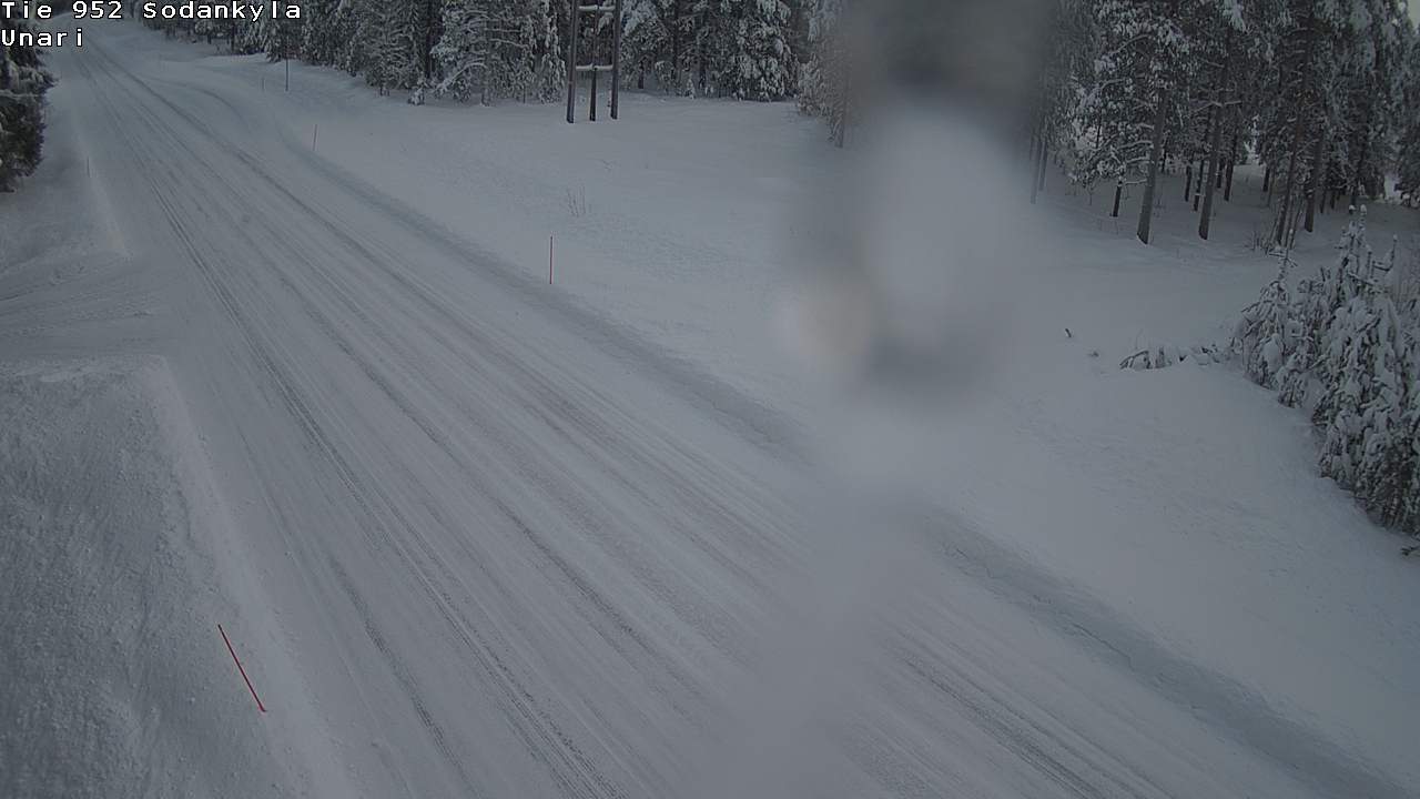 Weather Camera Image Road 952 Sodankylä, Unari, Sodankylä, Lappi