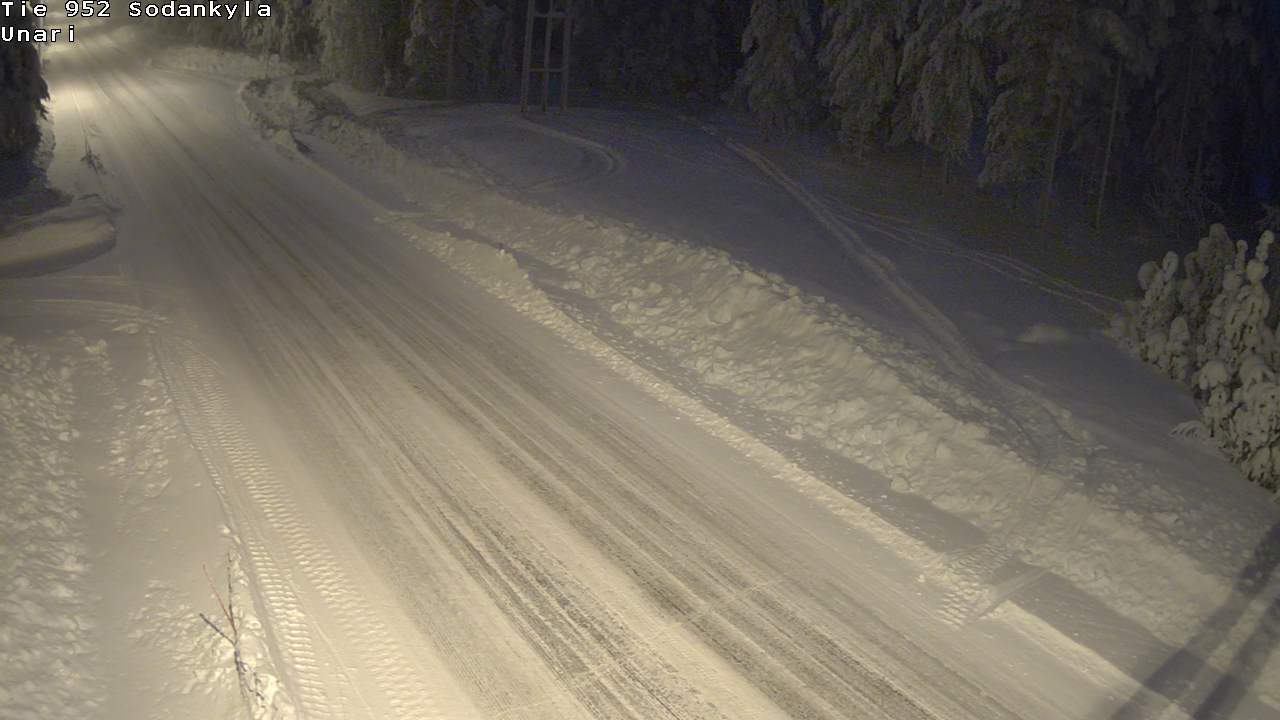 Kelikamerat Kuva Tie 952 SodankyläI Unari, Sodankylä, Lappi