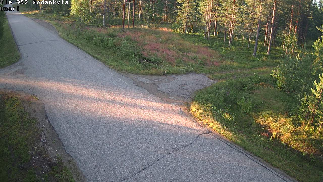Kelikamerat Kuva Tie 952 SodankyläI Unari, Sodankylä, Lappi