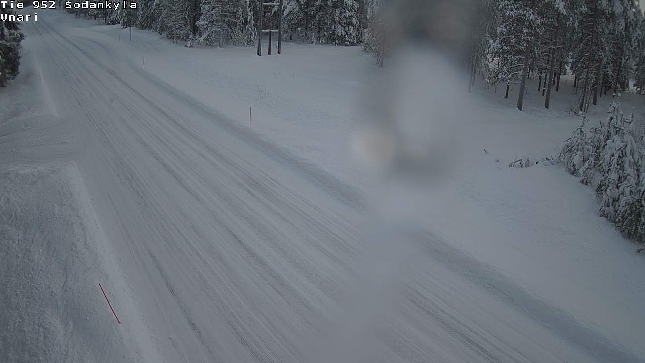 Weather Camera Image Road 952 Sodankylä, Unari, Sodankylä, Lappi