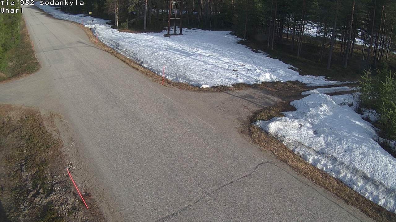 Kelikamerat Kuva Tie 952 SodankyläI Unari, Sodankylä, Lappi