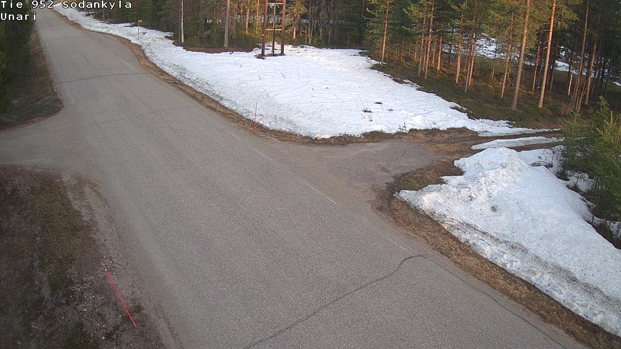Kelikamerat Kuva Tie 952 SodankyläI Unari, Sodankylä, Lappi