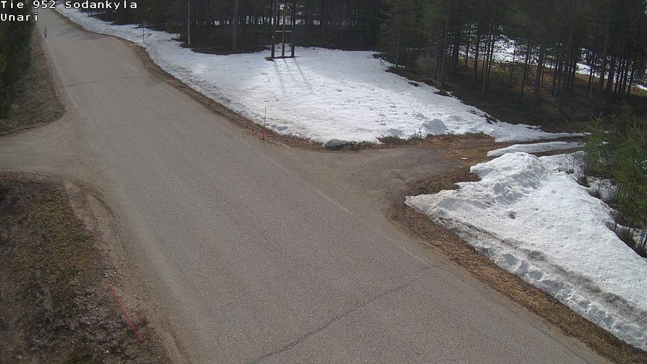 Kelikamerat Kuva Tie 952 SodankyläI Unari, Sodankylä, Lappi