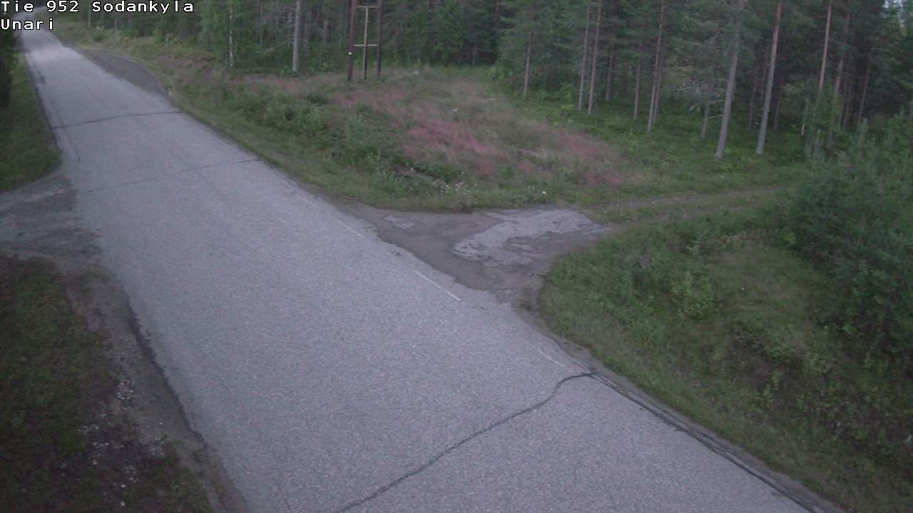 Kelikamerat Kuva Tie 952 SodankyläI Unari, Sodankylä, Lappi