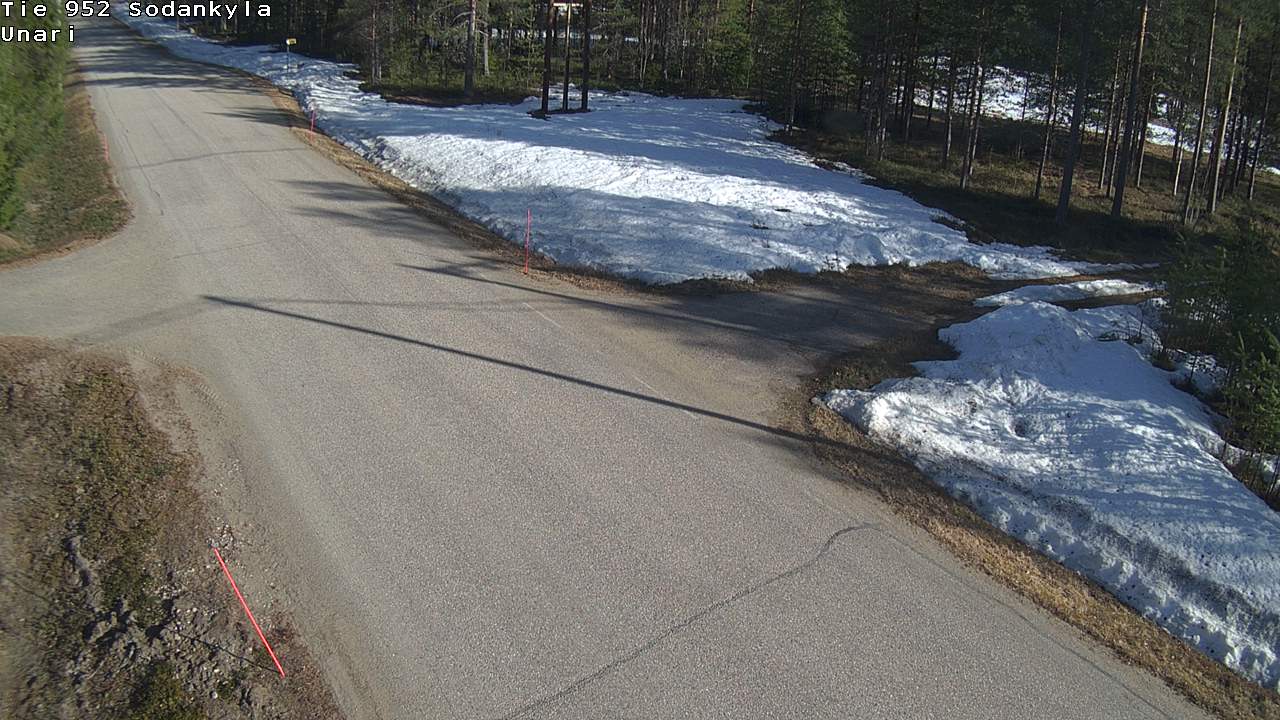 Kelikamerat Kuva Tie 952 SodankyläI Unari, Sodankylä, Lappi