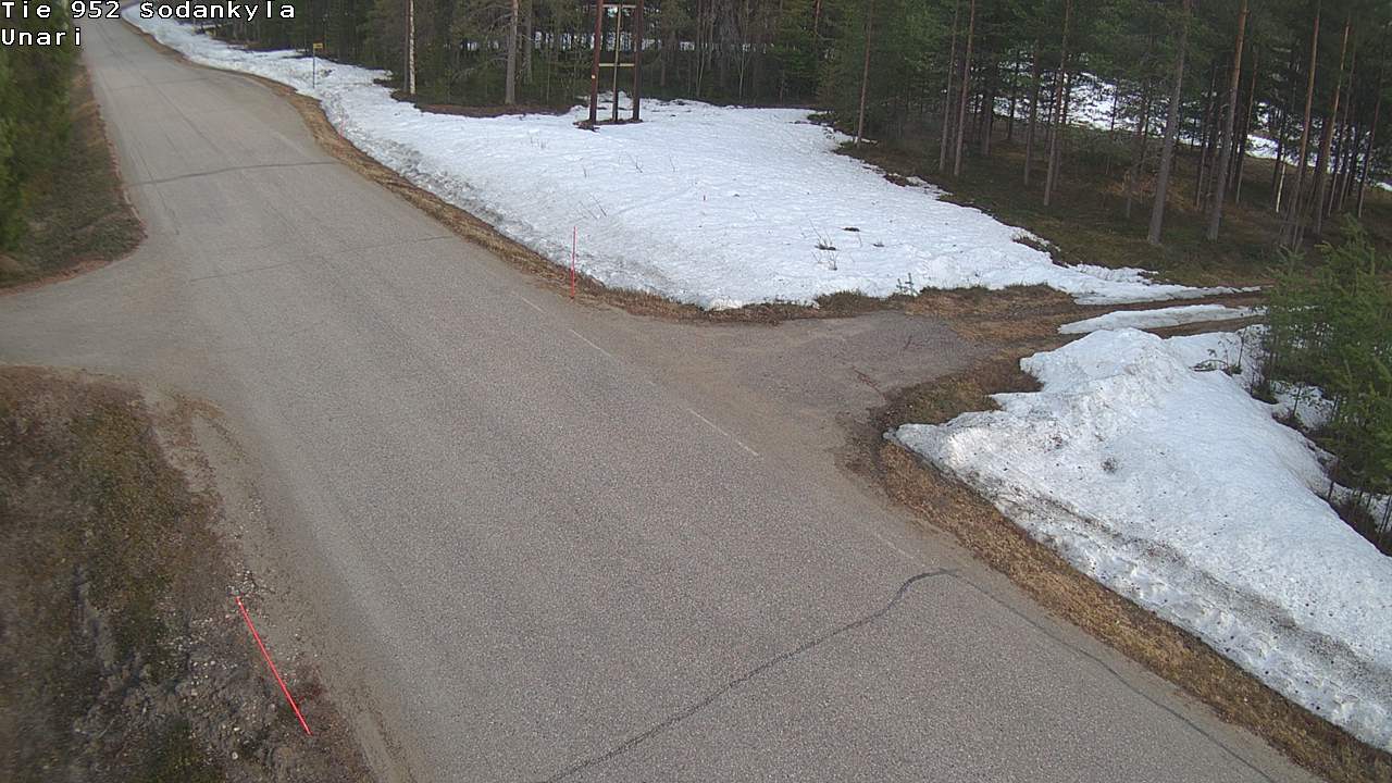 Kelikamerat Kuva Tie 952 SodankyläI Unari, Sodankylä, Lappi
