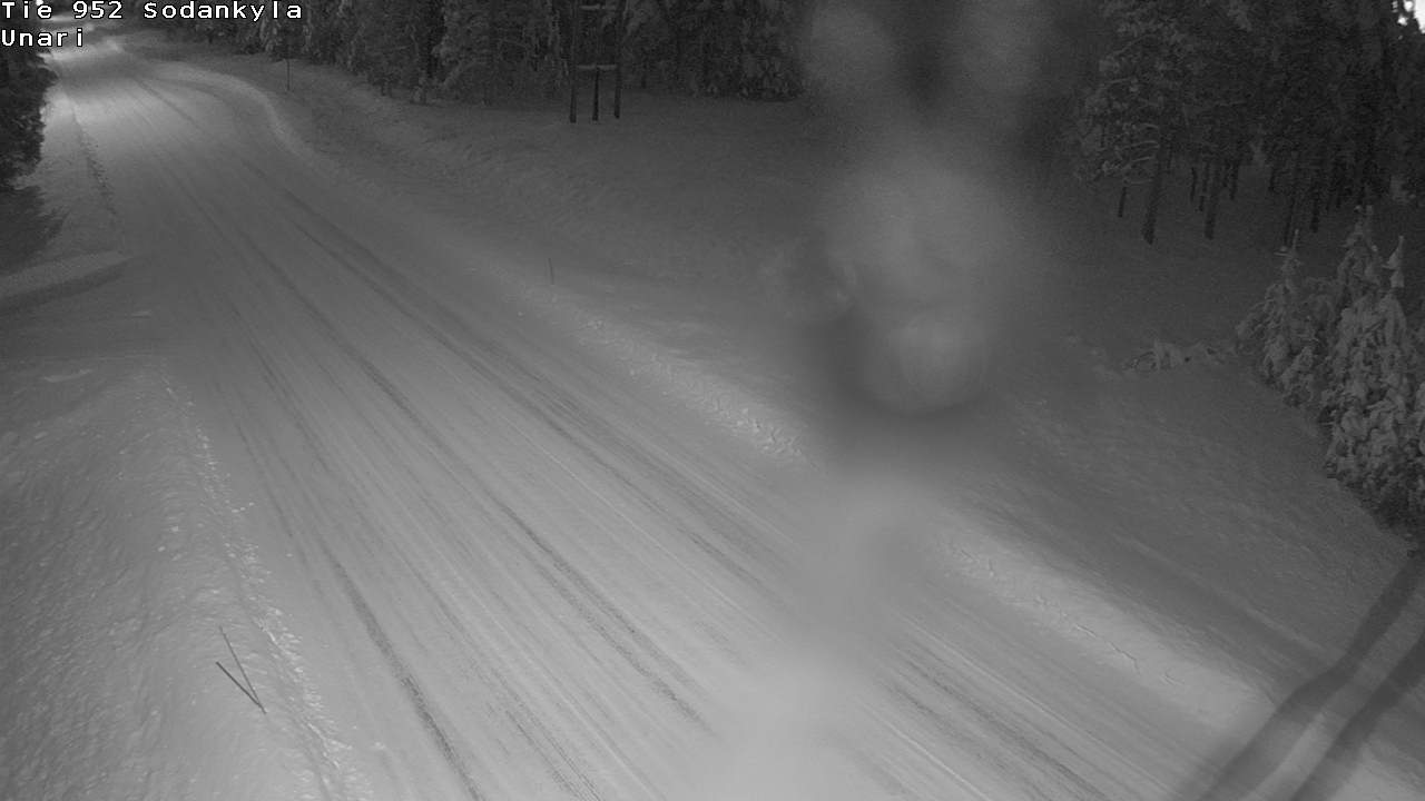 Weather Camera Image Road 952 Sodankylä, Unari, Sodankylä, Lappi