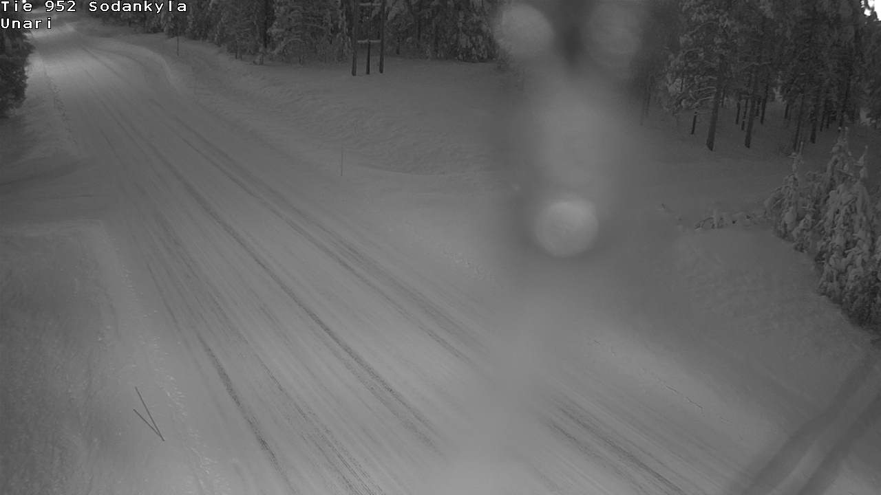 Weather Camera Image Road 952 Sodankylä, Unari, Sodankylä, Lappi