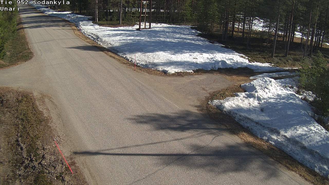 Kelikamerat Kuva Tie 952 SodankyläI Unari, Sodankylä, Lappi