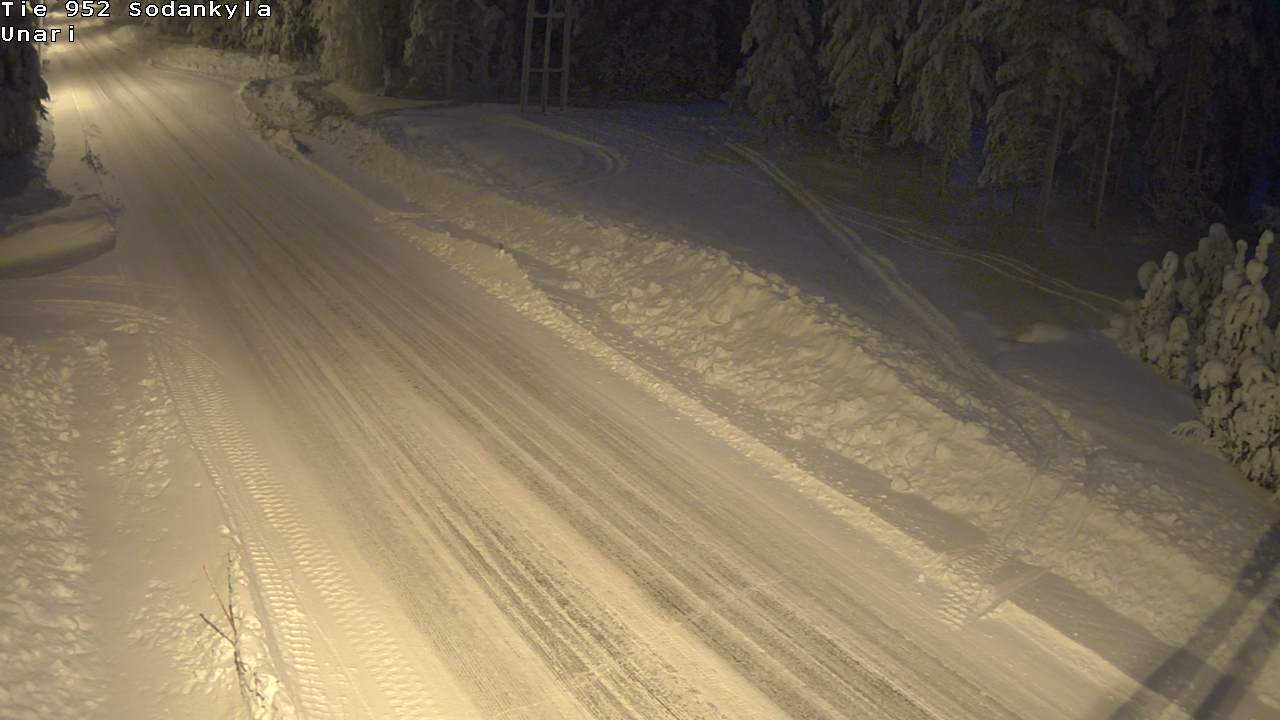 Kelikamerat Kuva Tie 952 SodankyläI Unari, Sodankylä, Lappi