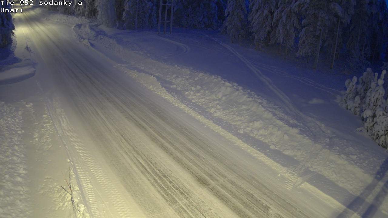 Kelikamerat Kuva Tie 952 SodankyläI Unari, Sodankylä, Lappi