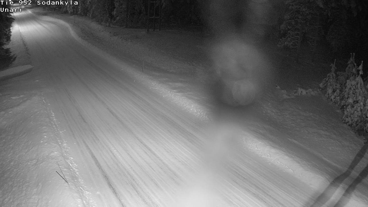Weather Camera Image Road 952 Sodankylä, Unari, Sodankylä, Lappi