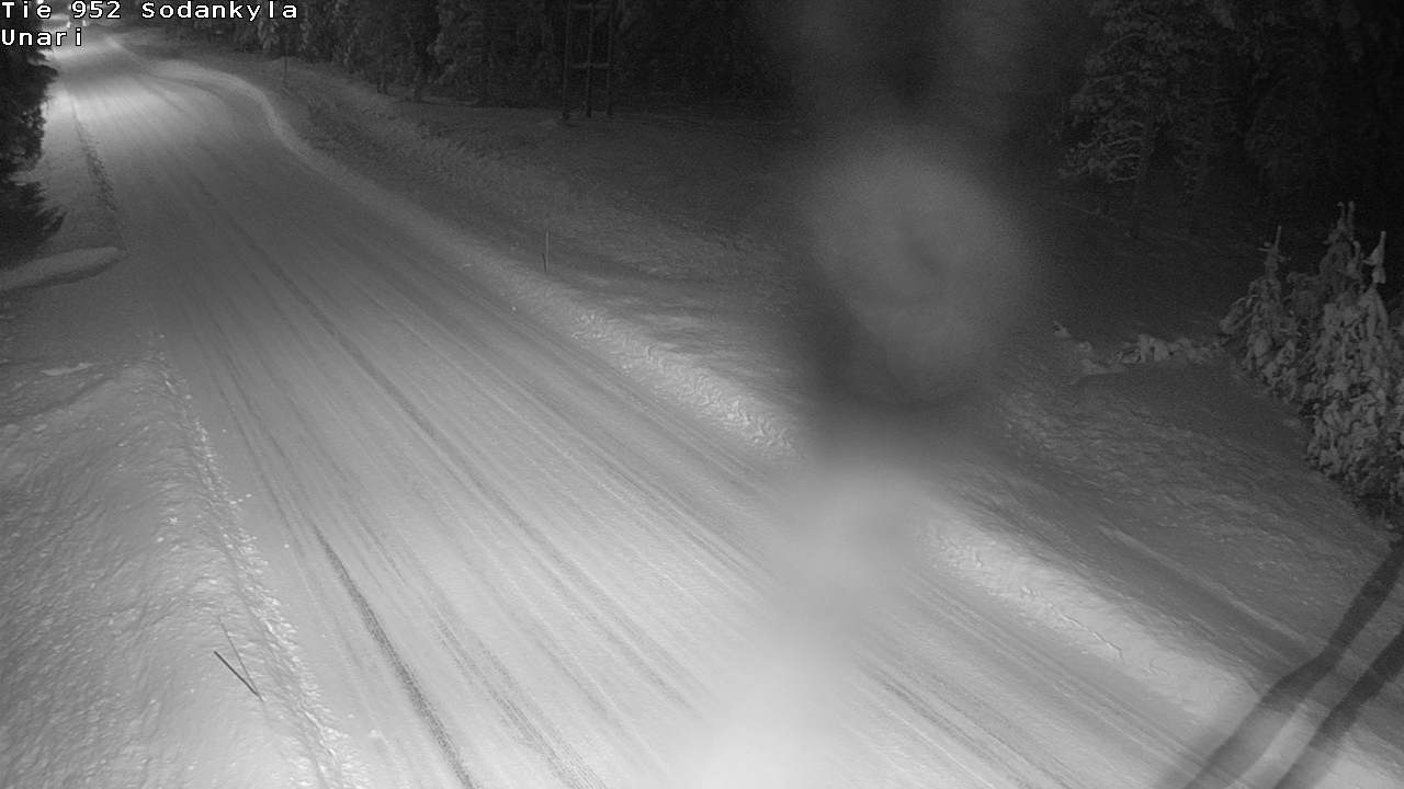 Weather Camera Image Road 952 Sodankylä, Unari, Sodankylä, Lappi