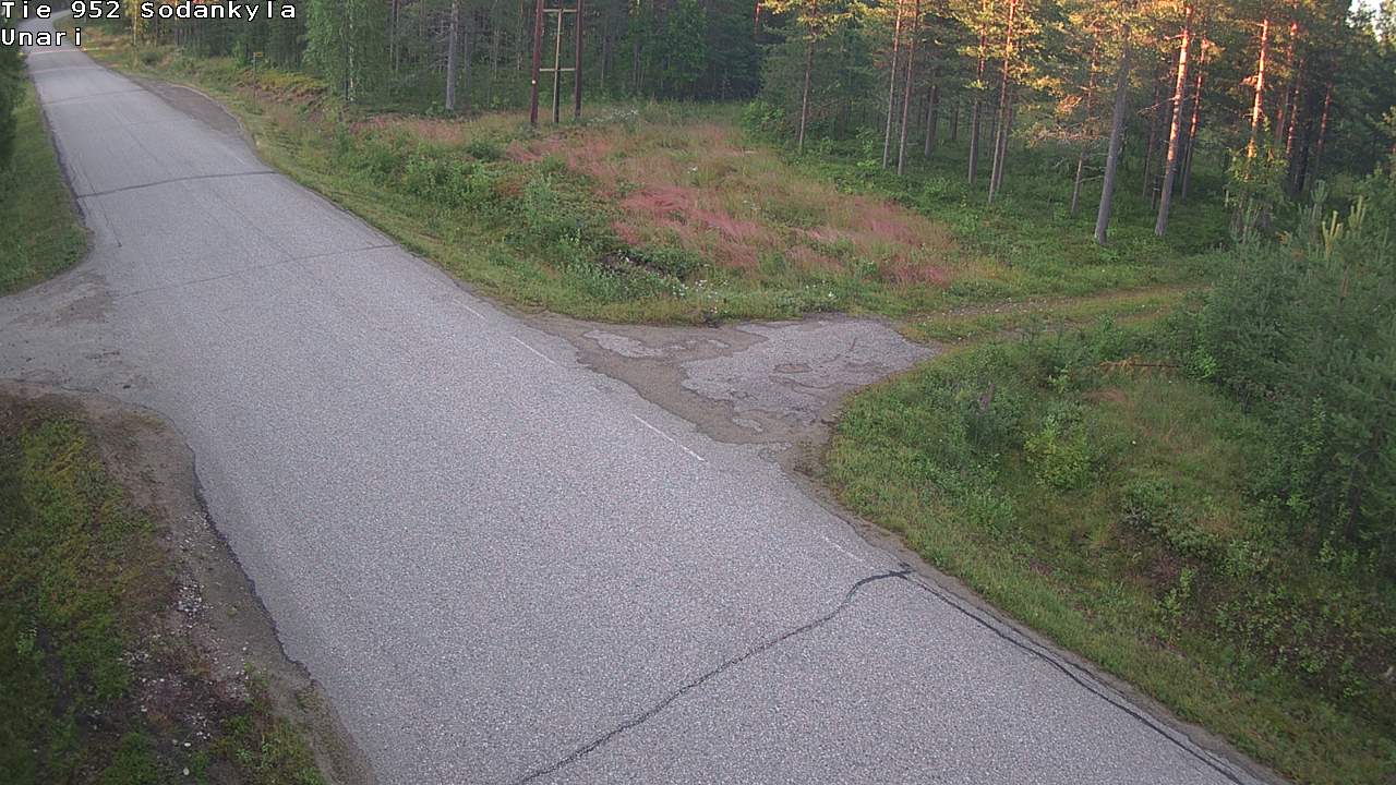 Kelikamerat Kuva Tie 952 SodankyläI Unari, Sodankylä, Lappi