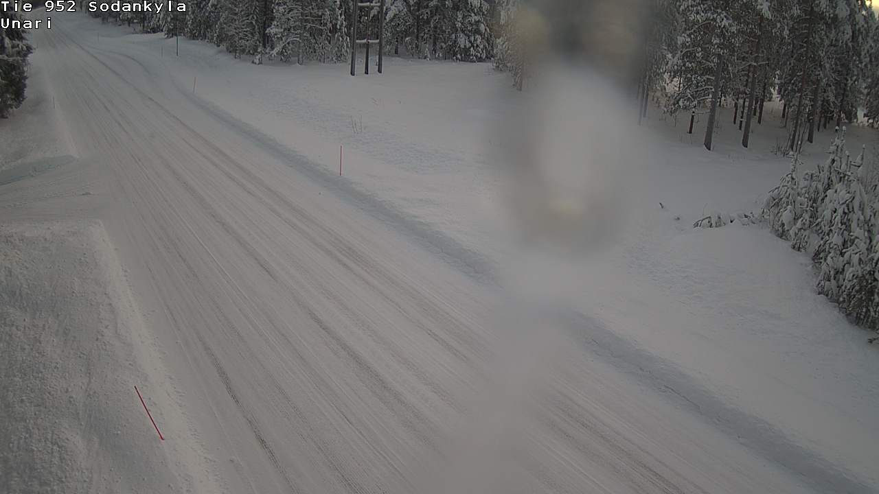 Weather Camera Image Road 952 Sodankylä, Unari, Sodankylä, Lappi