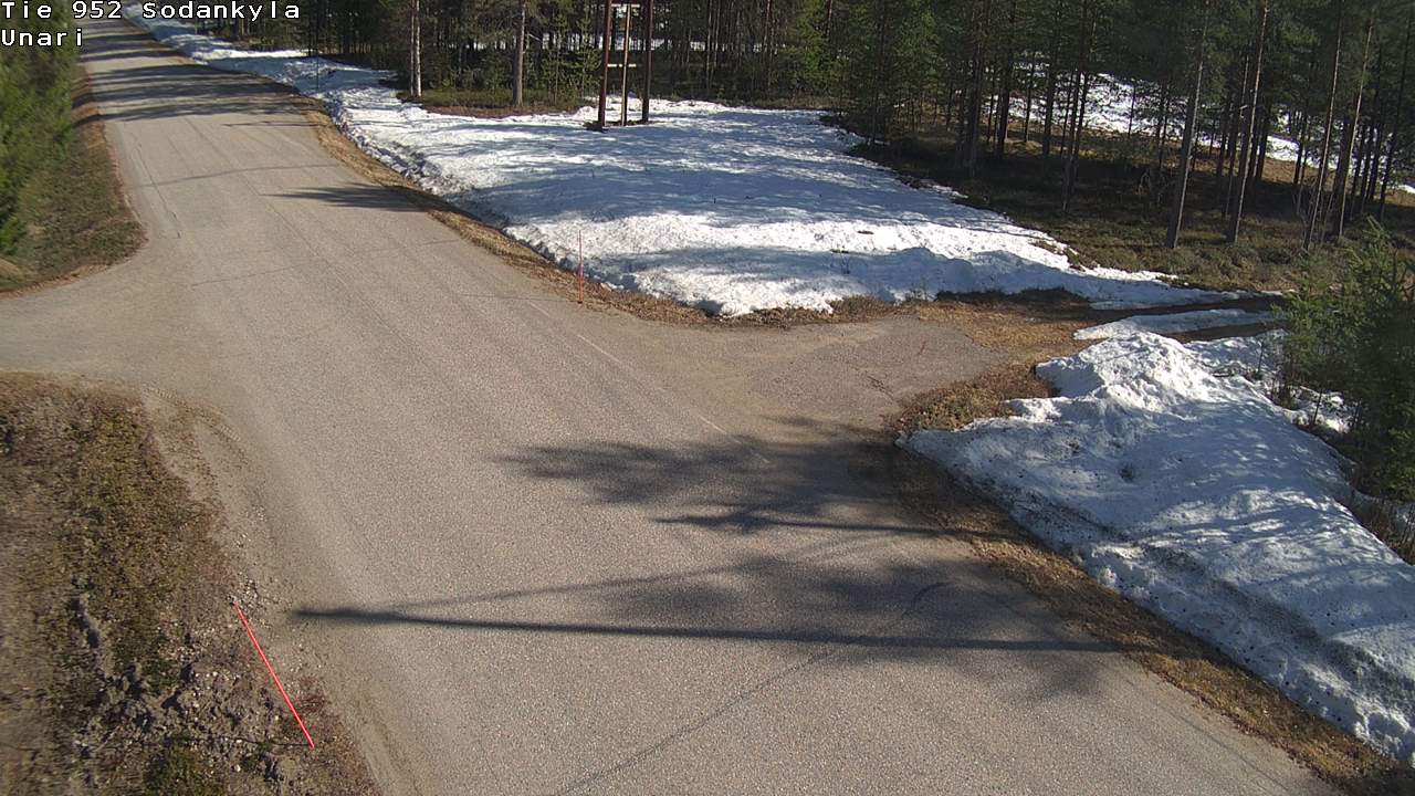 Kelikamerat Kuva Tie 952 SodankyläI Unari, Sodankylä, Lappi