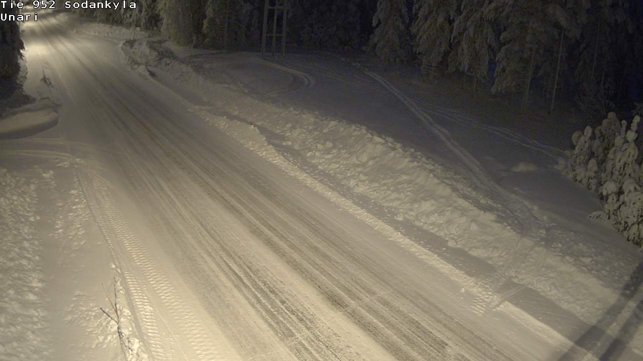 Kelikamerat Kuva Tie 952 SodankyläI Unari, Sodankylä, Lappi
