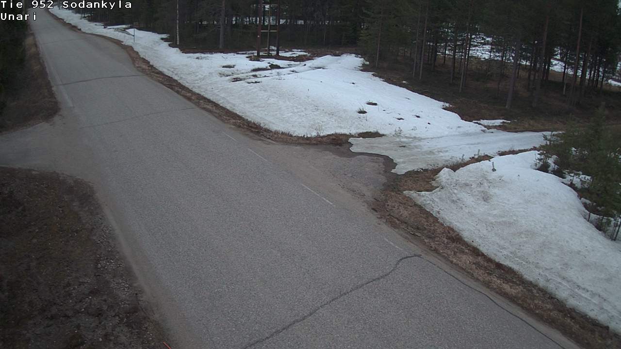 Kelikamerat Kuva Tie 952 SodankyläI Unari, Sodankylä, Lappi