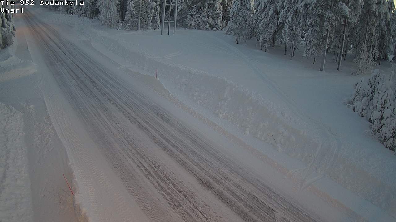 Kelikamerat Kuva Tie 952 SodankyläI Unari, Sodankylä, Lappi