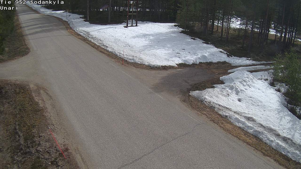 Kelikamerat Kuva Tie 952 SodankyläI Unari, Sodankylä, Lappi
