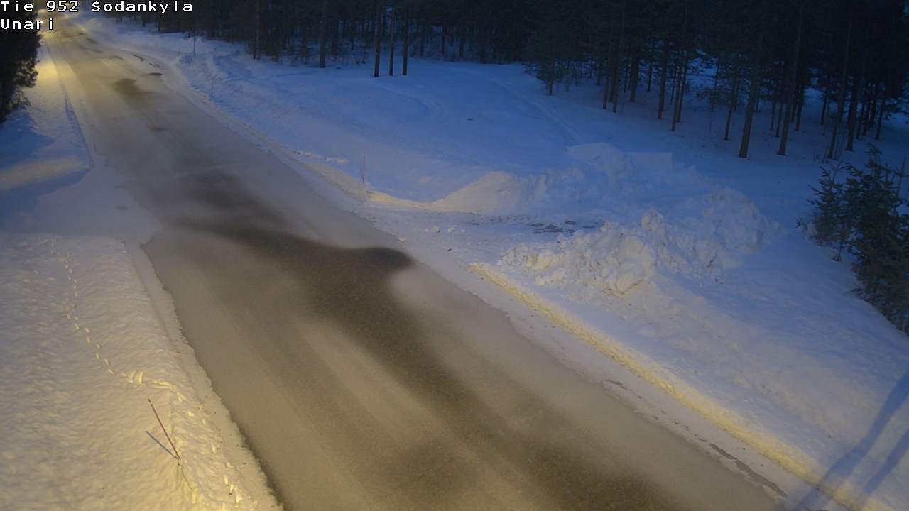 Kelikamerat Kuva Tie 952 SodankyläI Unari, Sodankylä, Lappi