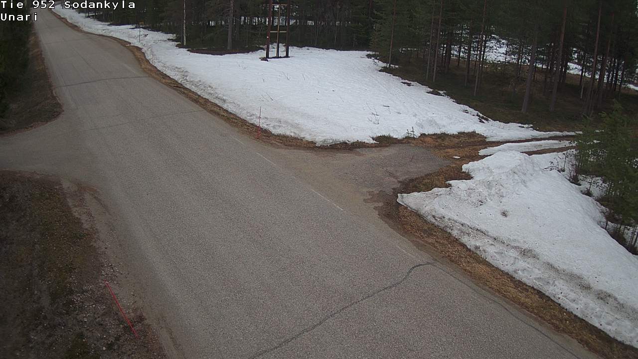 Kelikamerat Kuva Tie 952 SodankyläI Unari, Sodankylä, Lappi