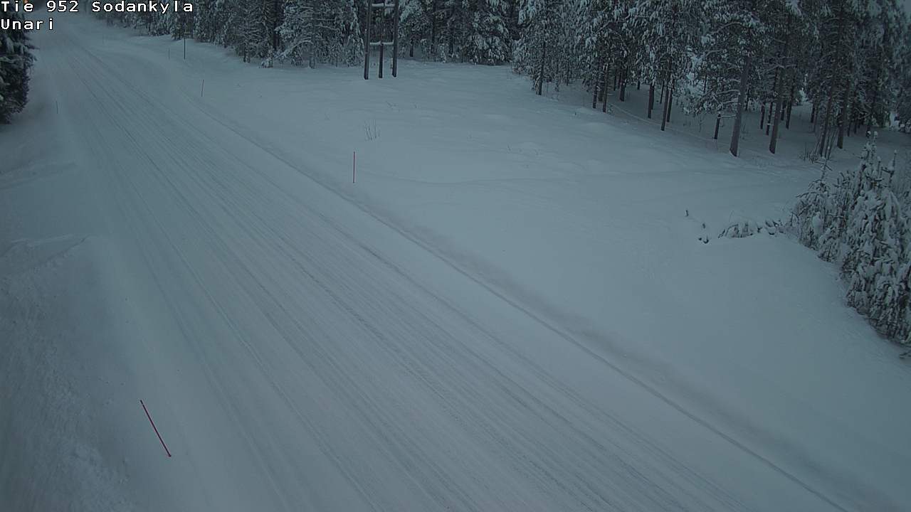 Kelikamerat Kuva Tie 952 SodankyläI Unari, Sodankylä, Lappi