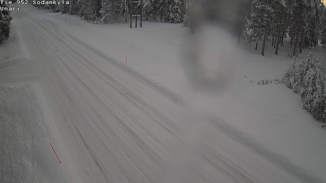 Weather Camera Image Road 952 Sodankylä, Unari, Sodankylä, Lappi