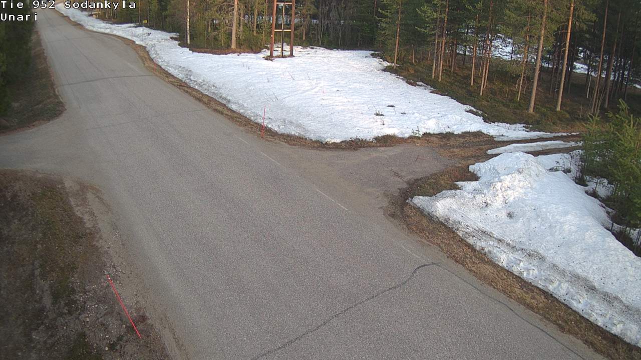 Kelikamerat Kuva Tie 952 SodankyläI Unari, Sodankylä, Lappi