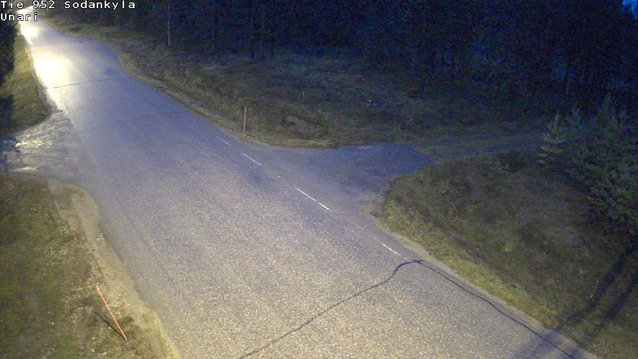 Weather Camera Image Väg 952 Sodankylä, Unari, Sodankylä, Lappi