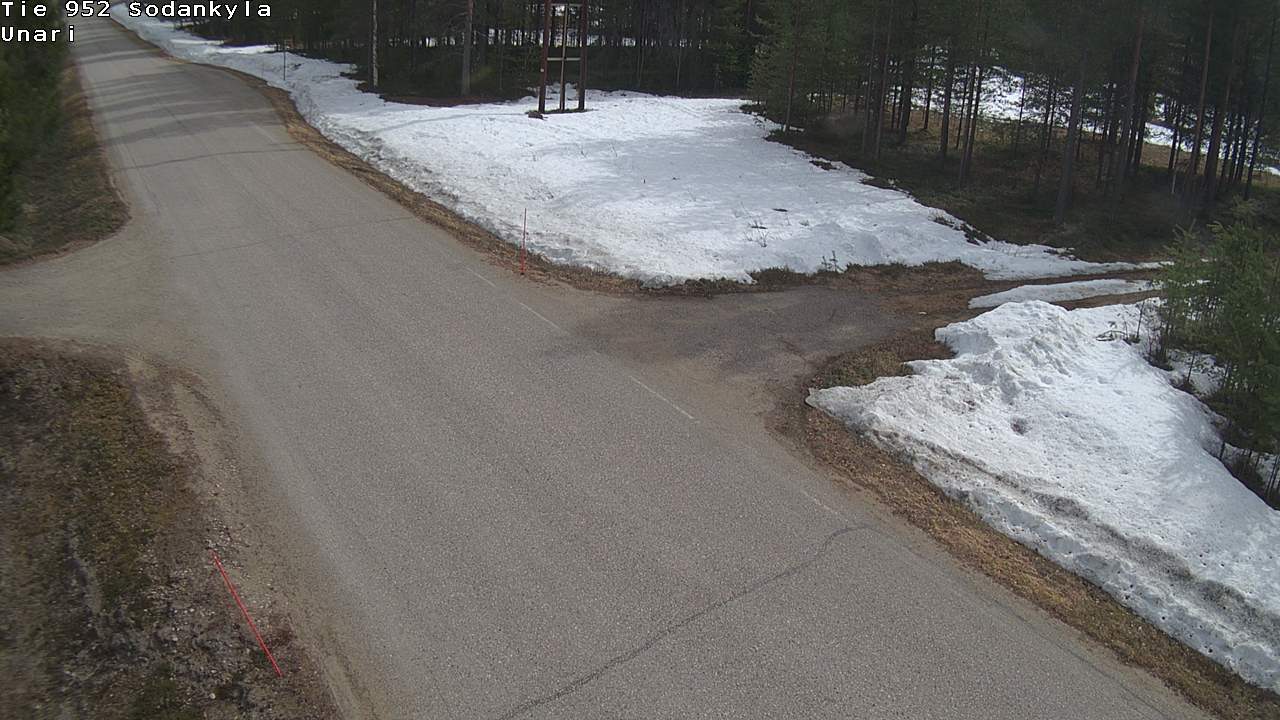 Kelikamerat Kuva Tie 952 SodankyläI Unari, Sodankylä, Lappi