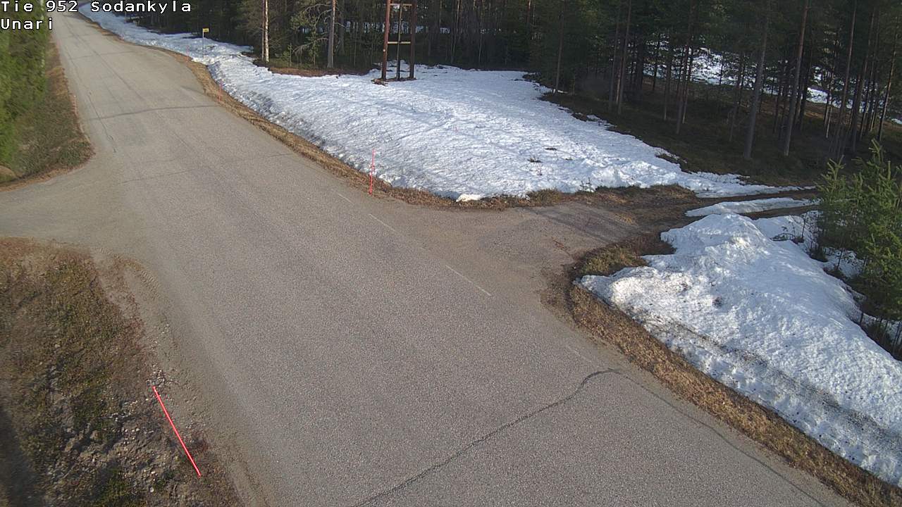 Kelikamerat Kuva Tie 952 SodankyläI Unari, Sodankylä, Lappi