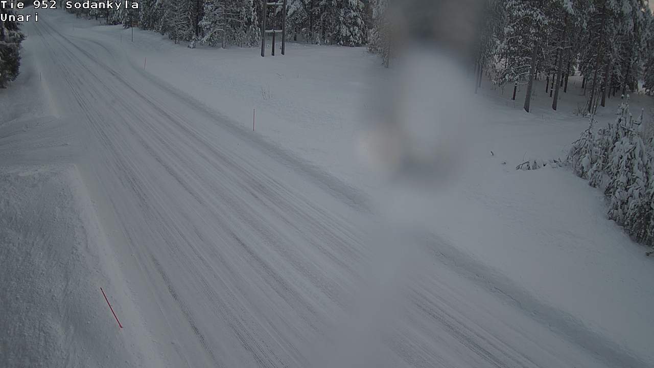 Weather Camera Image Road 952 Sodankylä, Unari, Sodankylä, Lappi