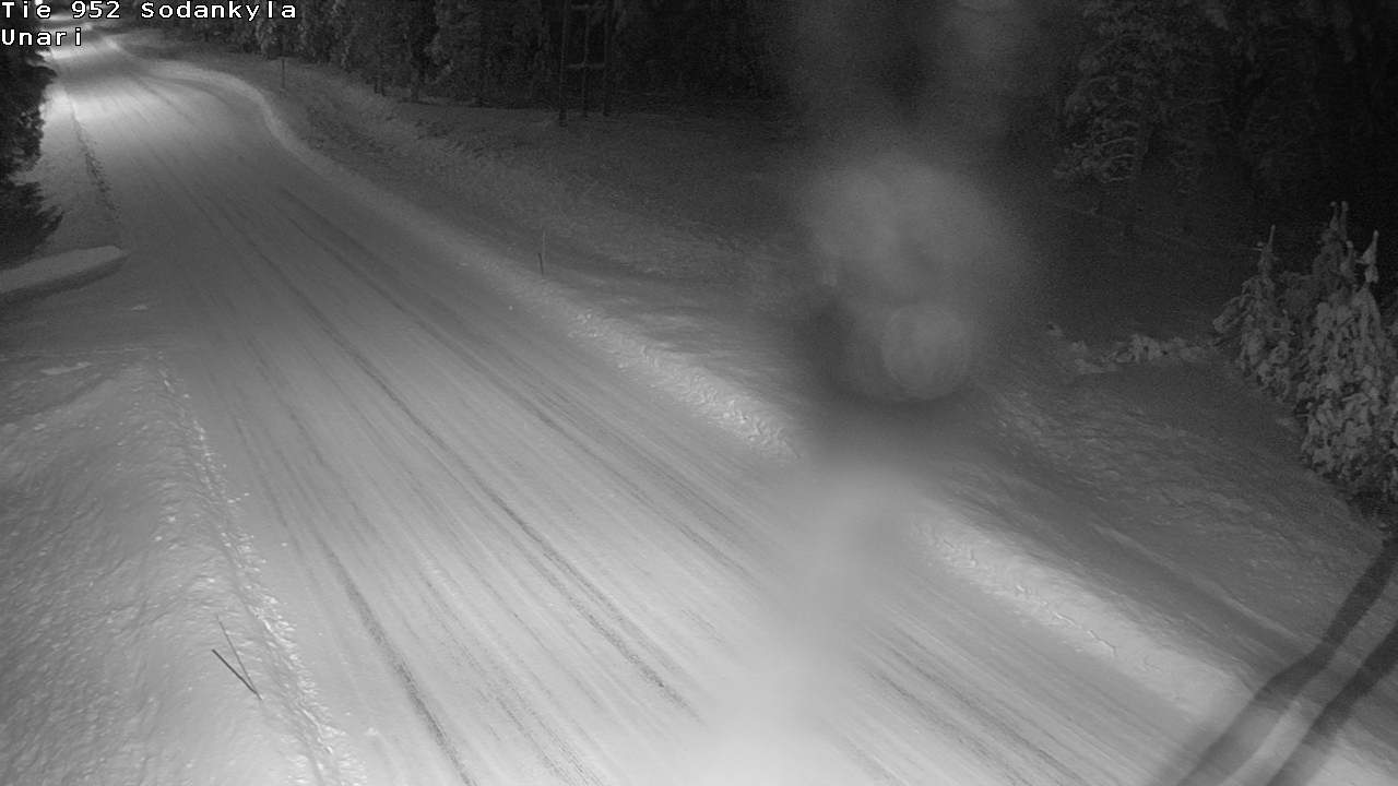 Weather Camera Image Road 952 Sodankylä, Unari, Sodankylä, Lappi
