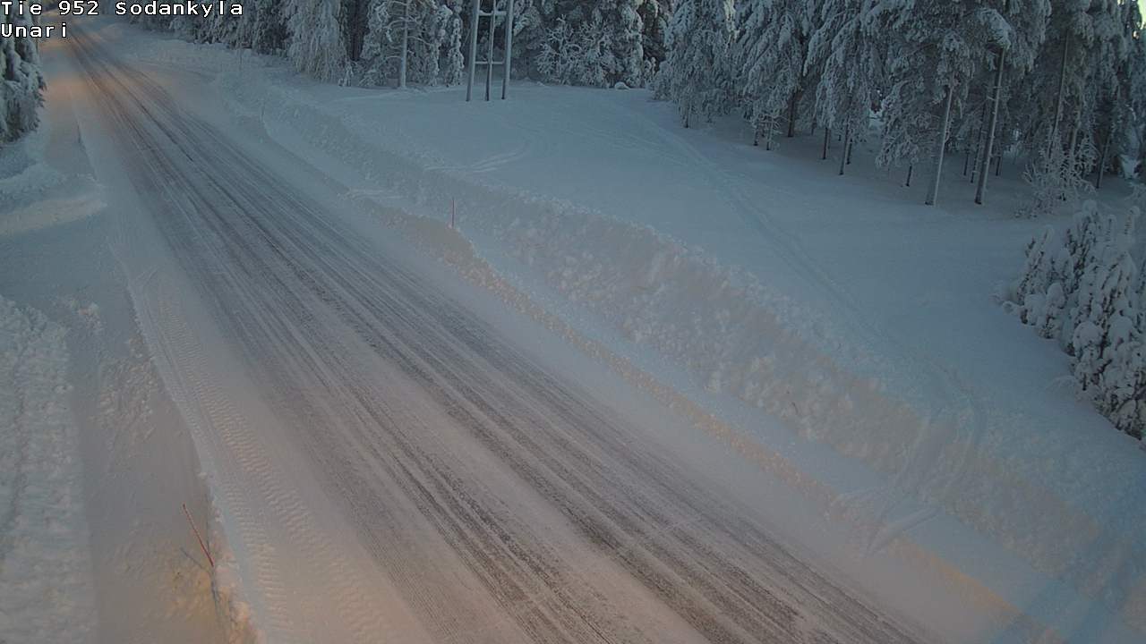 Kelikamerat Kuva Tie 952 SodankyläI Unari, Sodankylä, Lappi
