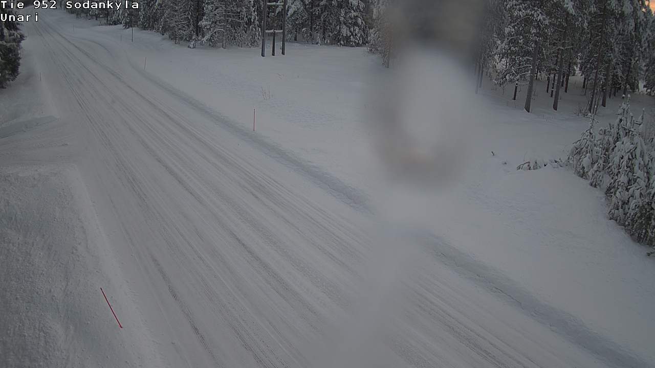Weather Camera Image Road 952 Sodankylä, Unari, Sodankylä, Lappi