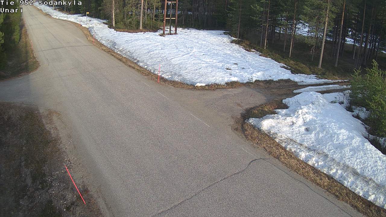 Kelikamerat Kuva Tie 952 SodankyläI Unari, Sodankylä, Lappi