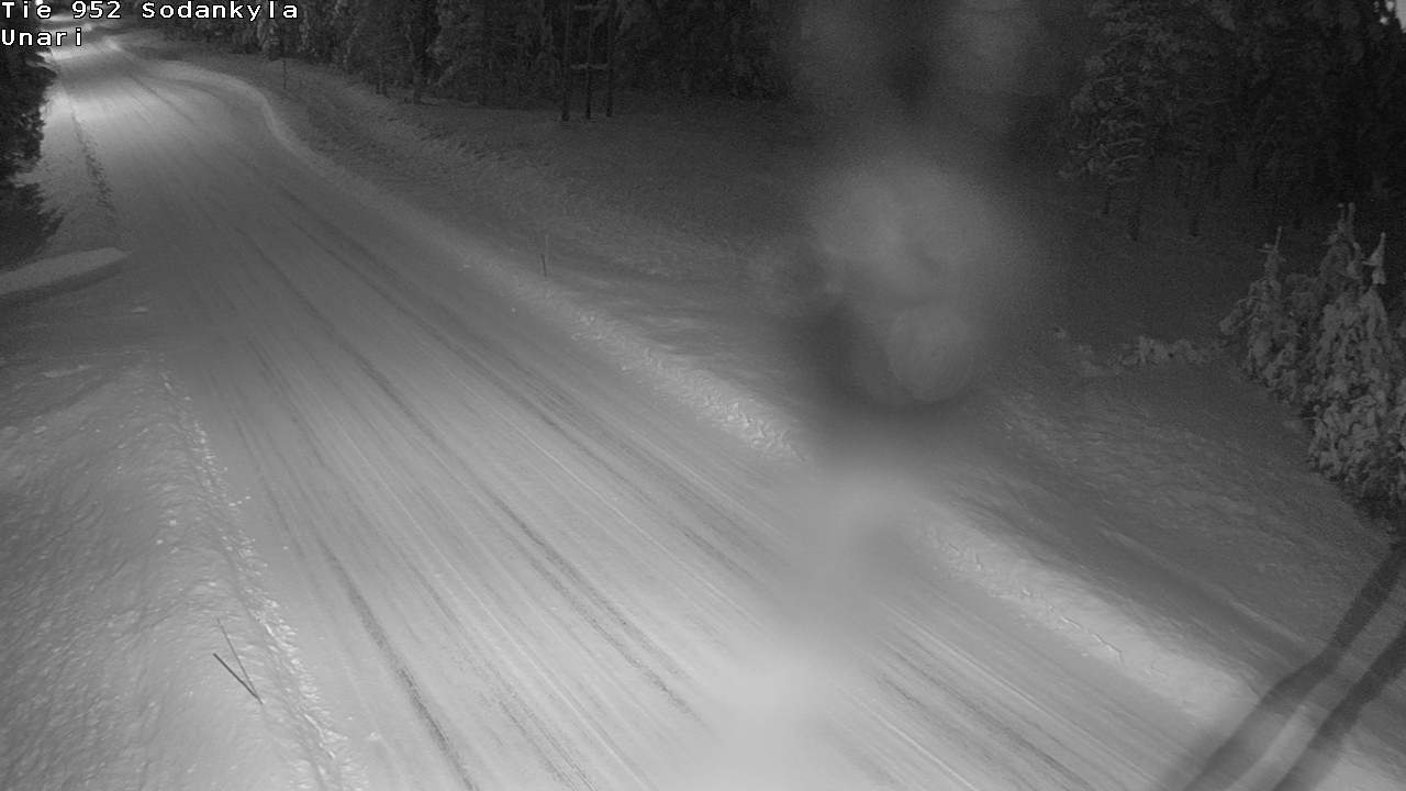 Weather Camera Image Road 952 Sodankylä, Unari, Sodankylä, Lappi