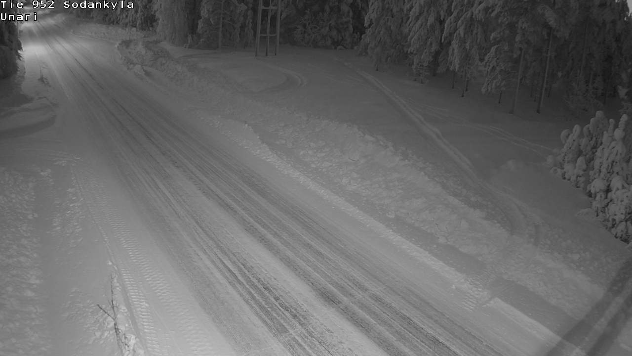 Kelikamerat Kuva Tie 952 SodankyläI Unari, Sodankylä, Lappi